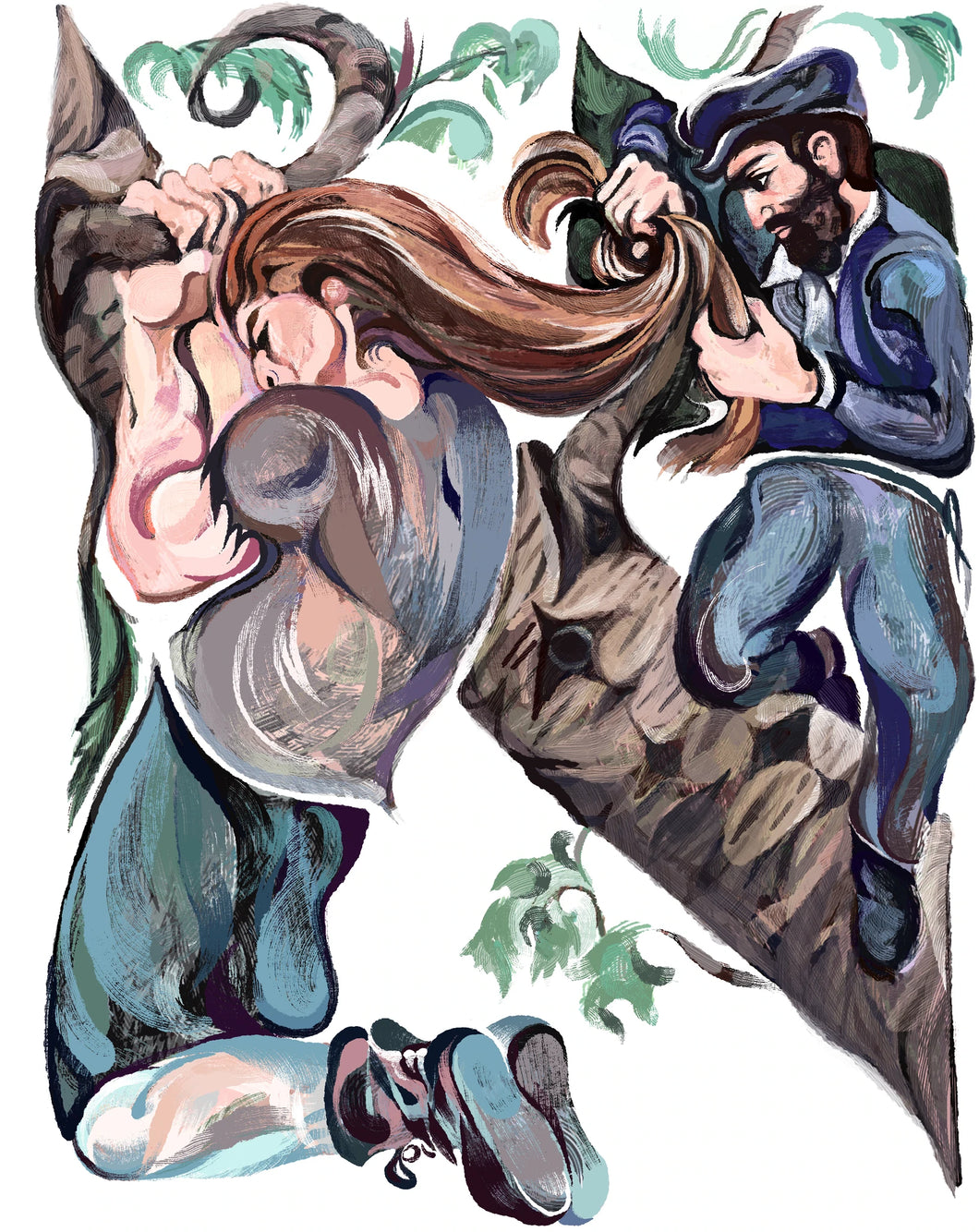 Illustrated Aleph Fine Art Poster Print
